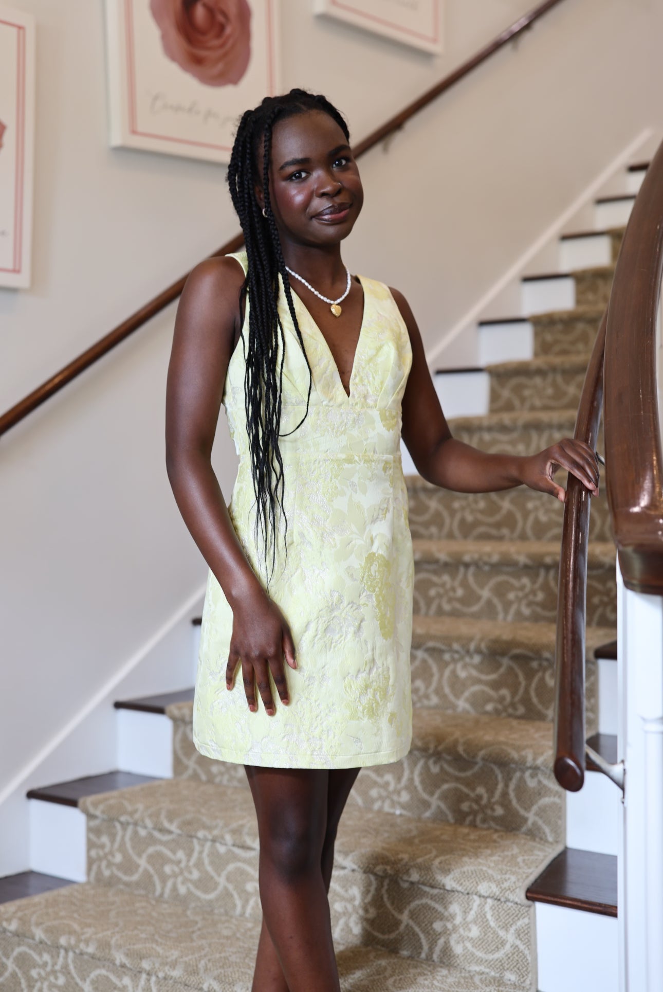 CADENCE PLUNGING FIT DRESS