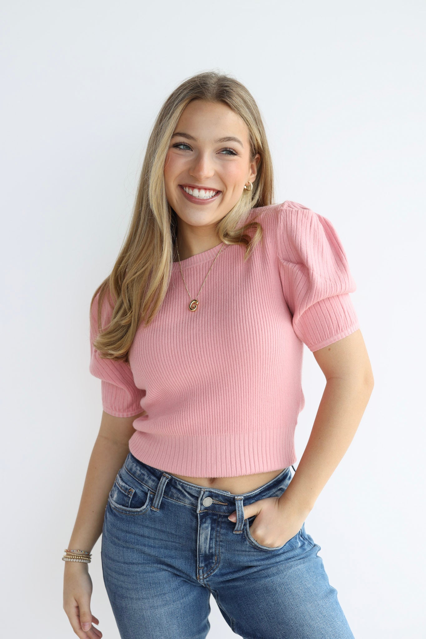 PETRA PUFF SLEEVE SWEATER