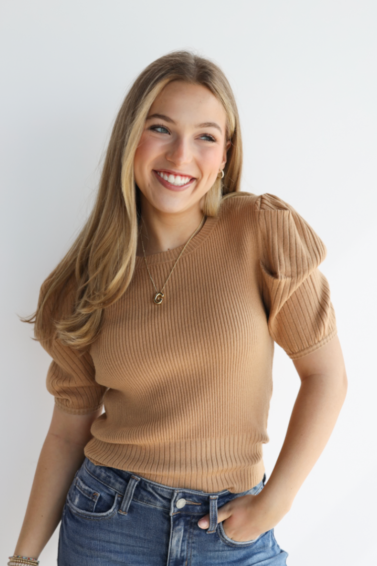 PETRA PUFF SLEEVE SWEATER